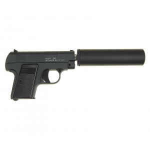 Пистолет пневм  COLT25 mini G.29A с глушителем SPRING (Galaxy)